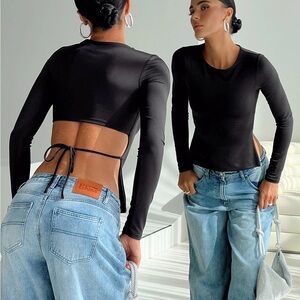 Princess Polly Uzo Long Sleeve Top